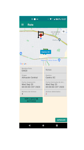 Android application ATR screenshort