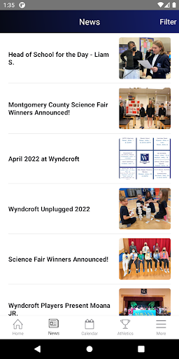 The Wyndcroft School Screen 2