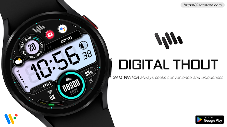 SamWatch Digital Thout - New - (Android)