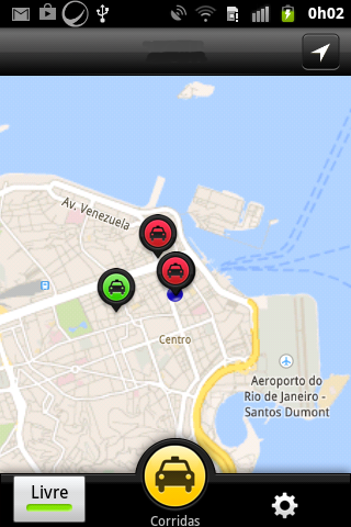 Android application Taxi Novo Leblon - Taxista screenshort