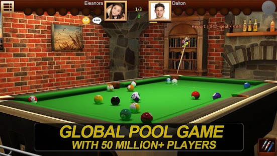 Real Pool 3D Online 8Ball Game Screenshot