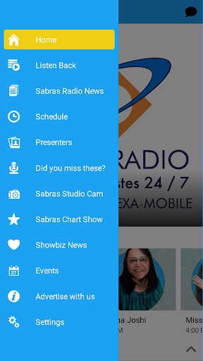 Sabras Radio Screen 2