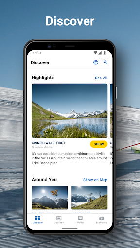 Android application Jungfrau screenshort