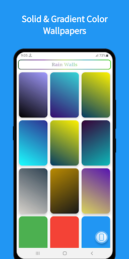 Android application Rain Walls - Color Wallpapers screenshort