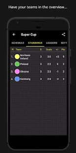 Champion – Tournament-Manager Screenshot