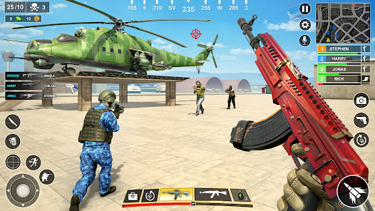 Anti-Terrorist Shooting Game 14.0 APK + Mod (God Mode) for Android