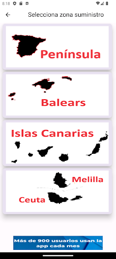 Comparador eléctricas Screen 2