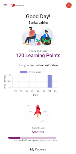 Android application NDB Learning Academy screenshort