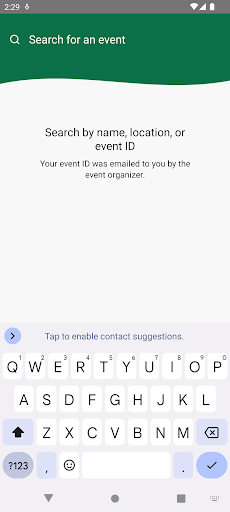 WFM Events Screen 3