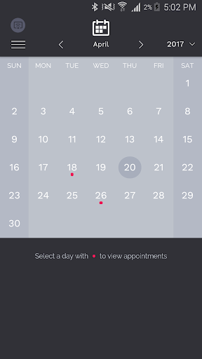 Android application GlowPro screenshort