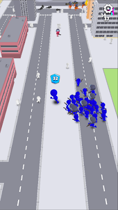 Crowd War: io survival games - Screenshot 2