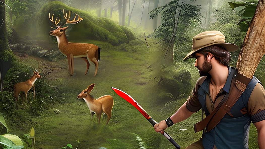 Hero Jungle Survival Games 3D banner