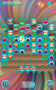 Crazy Owls Puzzle Screenshot
