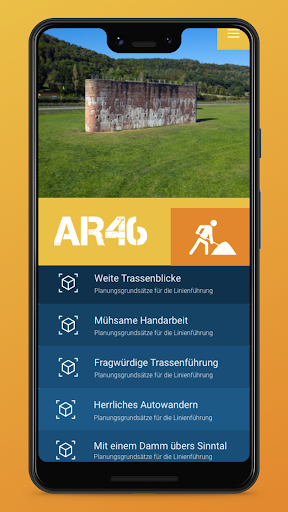 Android application AR46 screenshort