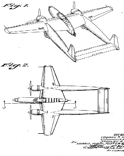 Lockheed P58 Plane Jigsaw Puzz