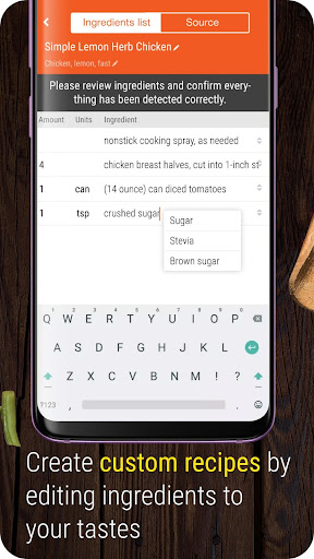 RecipeIQ: Recipe Organizer Screenshot 3 - AppWisp.com