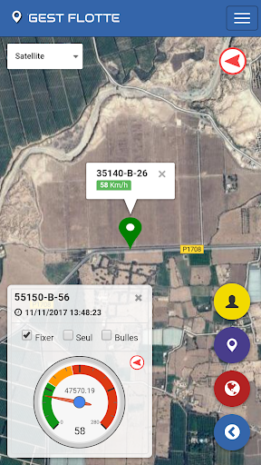 GEST FLOTTE GPS Tracker Screen 2