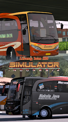 Livery Bus HD Simulator Indoのおすすめ画像1