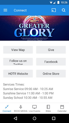 Android application RCCG, HOTR screenshort