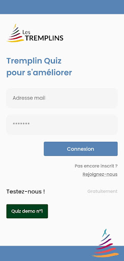 Android application Tremplin Quiz screenshort