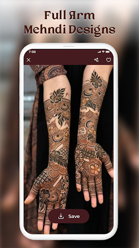一時的な刺青のデザイン: Mehndi Design screenshot