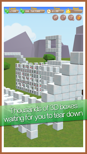 Stacker Mahjong2 Fantasy World Screen 2