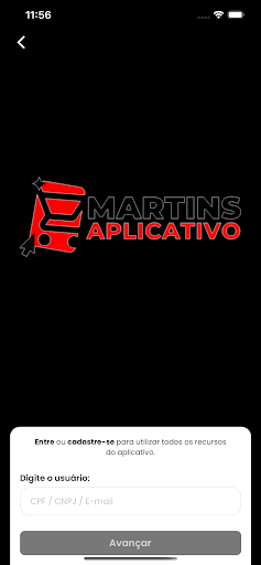 Martins Aplicativo Screen 2