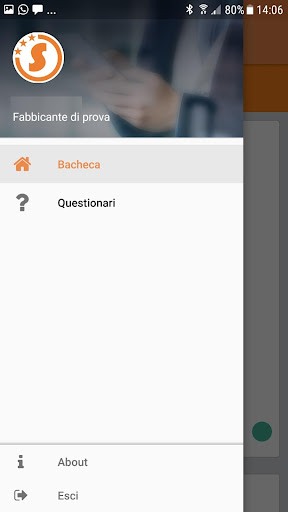 Android application TRISTARSURVEY screenshort