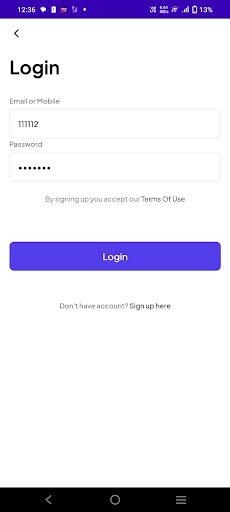 Android application Bachat Wallet screenshort