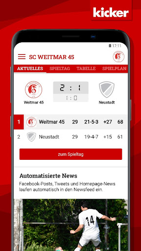 Android application Weitmar 45 screenshort