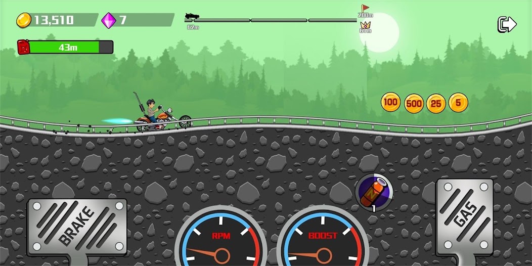 Hill Car Race - Climb Driving 3.5.0 APK + Мод (Unlimited money) за Android
