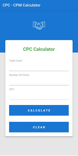 CPC - CPM Calculator Screen 2