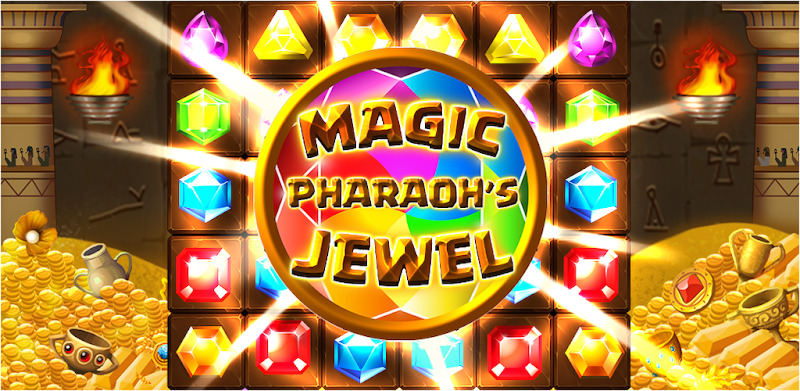 Pharaoh Magic Jewel : Classic Match 3 Puzzle