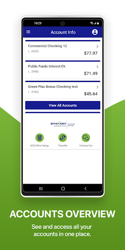 American Bank & Trust Co. Biz Screen 3