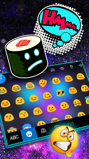 Music DJ Galaxy Keyboard Backg Screen 3