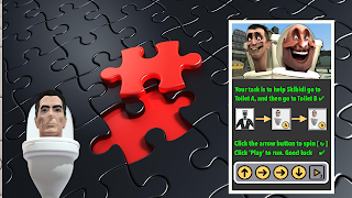 Toilet Monster & Camera Puzzle - Screenshot 2
