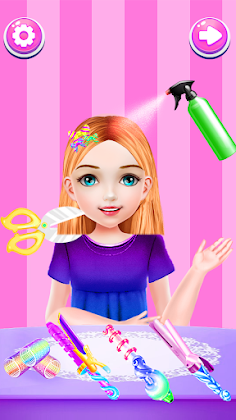 Cute Dolls Hair Spa Contest - Screenshot 3