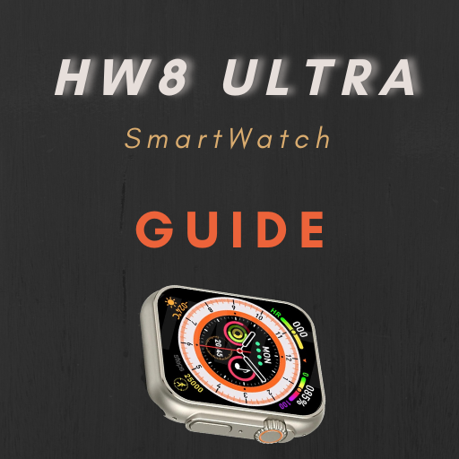 HW8 Ultra smartwatch guide logo