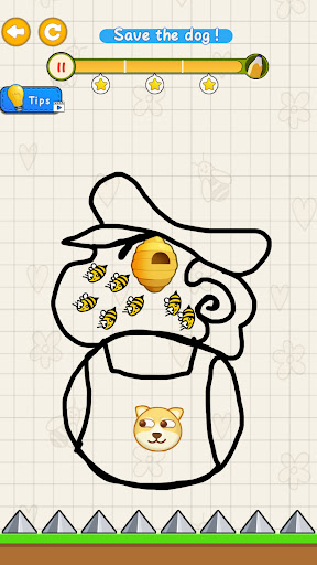 Draw Lines & Save Dog Screen 3