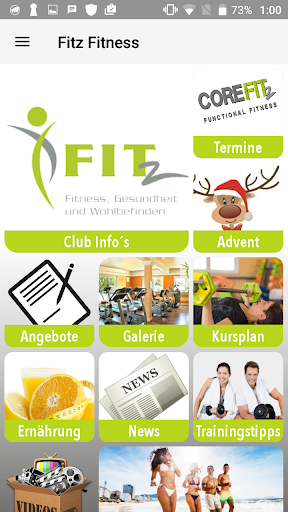 Android application FITZ Fitness Königsbrunn screenshort