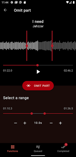 Screenshot of Music Editor