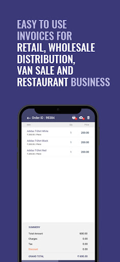 Android application Slate Retail GST Billing App screenshort