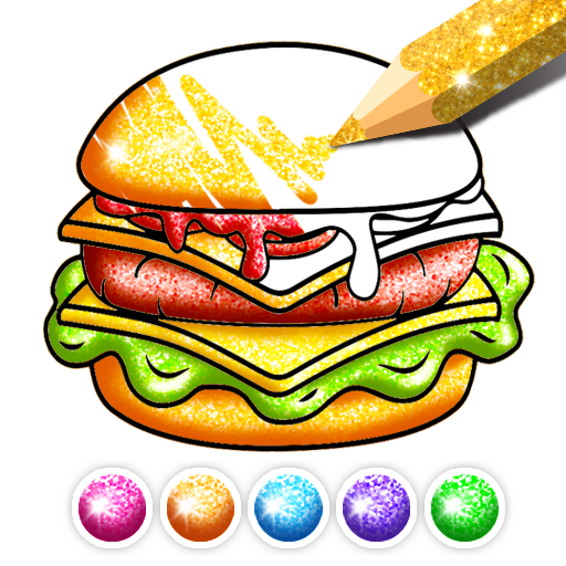 Food Coloring Game - Learn Col 4.8 Icon