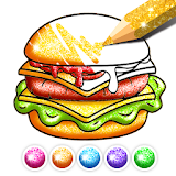 Food Coloring Game - Learn Colors icon