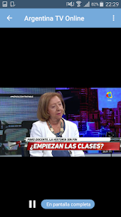 Argentina TV Online Screenshot
