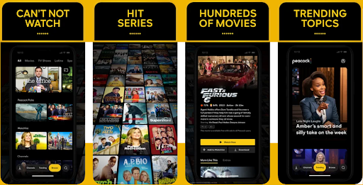 Peacock TV Guide,  peacock streaming TV, Movies