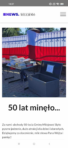 Biblioteka Milejewo - NewsAPP Screen 3