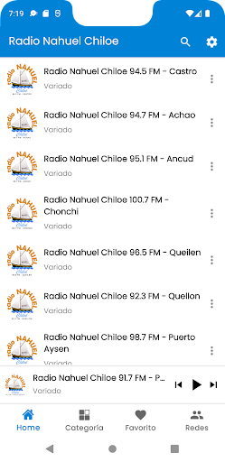 Radio Nahuel Chile Screen 2