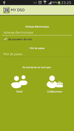 Android application MY DSO screenshort