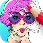 Cover Image of Download Free Coloring Book for Adults App 2.7.1 APK